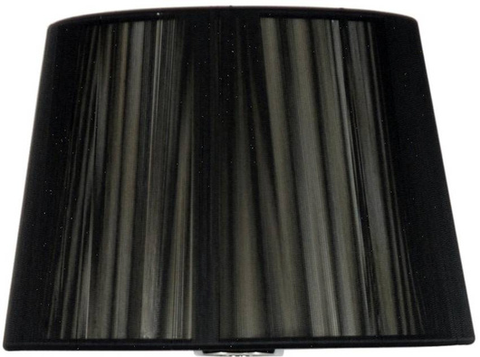 Schwarzer Lampenschirm für die Lampe 16x24cm Gillenia 77-09845