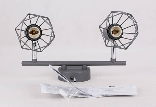 Aplică Candellux Verve 92-60976 E14 bandă gri mat