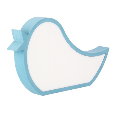 LED-TISCHLAMPE VOGEL FÜR KINDER IQ KIDS BLAU