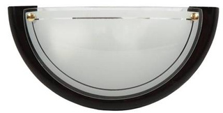 Ceiling lamp plafond 1/2 1xE27 30cm WENGE STANDARD 11-70237