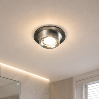 Plafoniera MR16 aluminiu rotund negru SC-01 2210402