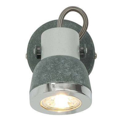 Aplică gri metal reglabilă 50W GU10 Sabynio Globo 57000-1