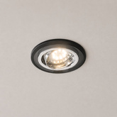 Black tilting ceiling luminaire SSU-15 2263816