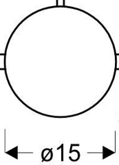 Abajur de sticlă albă G9 pentru Kama Cordel 71-36711