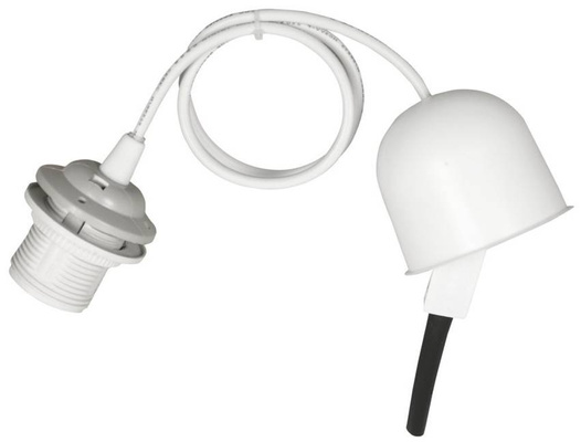 Weiße 70-cm-Aufhängung für die E27-Pendelleuchte 85-95933