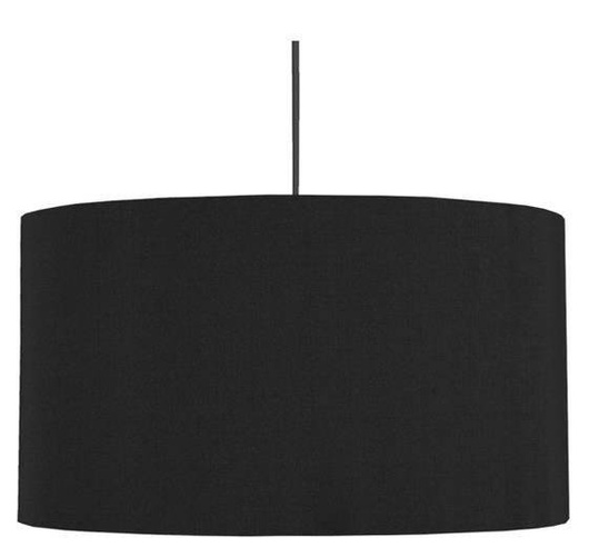 Plafonnier suspendu 1X60W E27 noir ONDA 31-06172