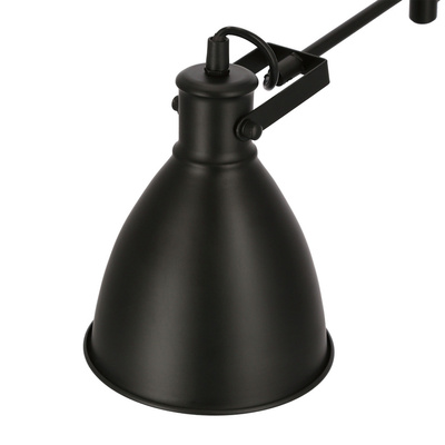 Black adjustable wall lamp 1xE27 Espera 21-85238