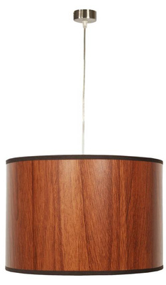 Plafonnier suspendu candellux bois 31-56743 e27 chêne 30x20
