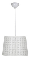 Hanging ceiling lamp 1X60W E27 white ORLANDO 31-49117
