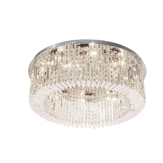 Candellux 30-02832 Luxor ampla 8*10W G4 plafonnier nickel