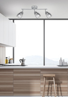 Lampa ścienna listwa 3X10W E14 LED chrom MILTON 93-61294