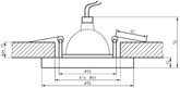 Ensemble de trois lampes Candellux Ss-15 sans ampoule