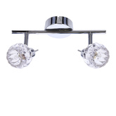 Applique bande 2X40W G9 chrome BOMBOLA 92-70296