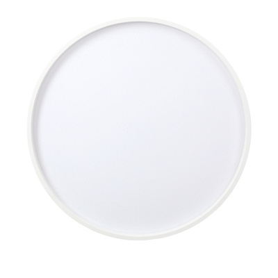 Texas plafonnier plafond 15w led 29 cm avec abat-jour blanc