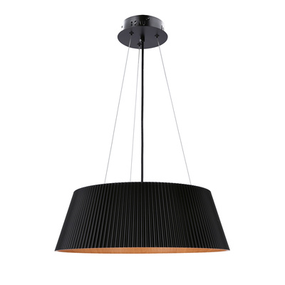UMBRIA LAMPE SUSPENDUE EN BOIS NOIR LED LAMPE BLANCHE 31-24183