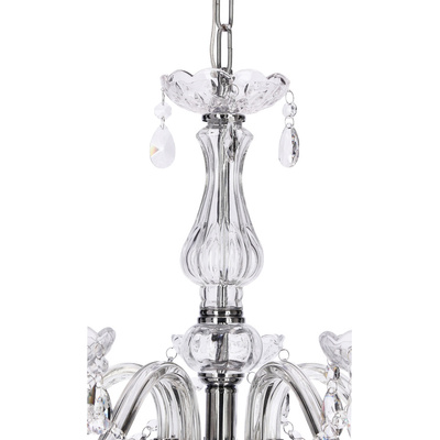 Lustre en cristal doré 8xE14 Maria Teresa Candellux 38-94653