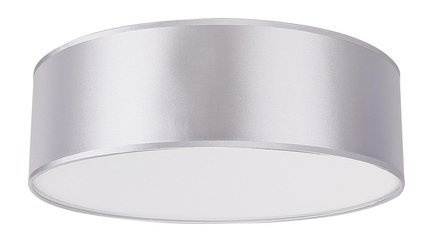 Plafonnier rond gris clair 3x40W E27 40cm Kyoto Candellux 31-64684