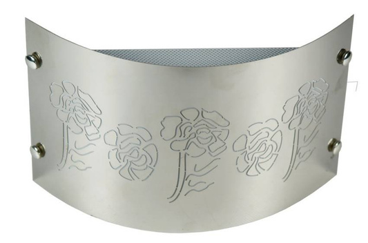 Applique murale chromée rose Aluno 10-61662