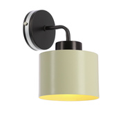 OLIVCA lampa kinkiet 1x40W E27 klosz oliwkowy