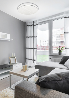 Weiße Acryl-LED-Deckenleuchte 36W 4000K IP20 Jaspislampe 14-75277