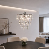Armo pendant lamp chrome 1x60w e27 31-20864