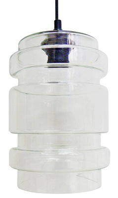 Hanging ceiling lamp clear glass 60W E27 Decorado Candellux 31-36674-Z
