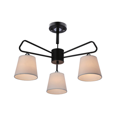 Plafoniera din metal alb-negru Morley Ledea 50203091