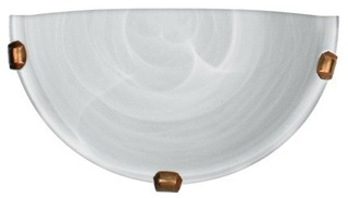 Ceiling Lamp Candellux Duna 11-38688 Plafon1/2 White Handle Patina 60W