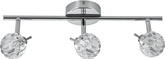 Lampa ścienna listwa 3X40W G9 chrom BOMBOLA 93-70302