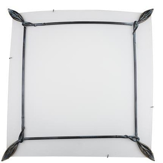 Square glass ceiling lamp Laur 14-12701