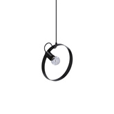 Lampe suspendue en métal noir Nexo Ledea 50101199
