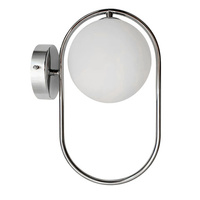 Applique boule de verre en laiton anneau G9 Cordel 21-73440