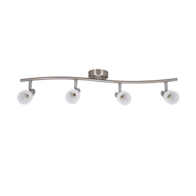 Wandleuchtenleiste 4X40W G9 Nickel matt/Weißchrom SELIA 94-70005