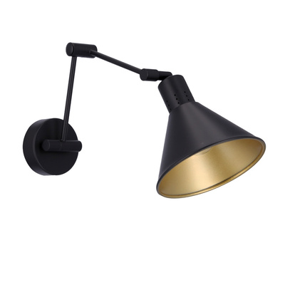 Black adjustable wall lamp 1xE14 Copenhagen 21-75444