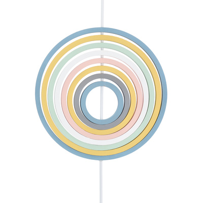 HOOPS 8 SUSPENSION 1X20W E27 IQ KIDS MIX COULEUR