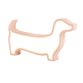 LED-TISCHLAMPE HUND FÜR KINDER IQ KIDS ROSA