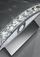 Kinkiet łazienkowy chrom z kryształami LED 8W Arande Candellux 20-32683