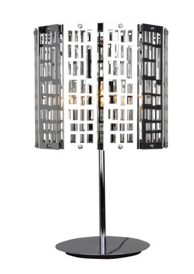 Lampe de table en métal chromé Zorba 41-26579