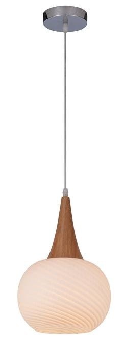 Hanging Lamp Overhang Candellux Goya 31-43528 1xE27 White