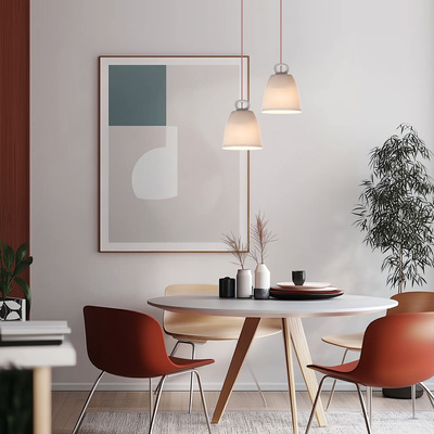 Sevilla Ledea 50101143 white ceramic pendant lamp