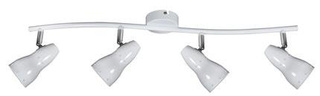 Fiord Skirting board 4X40W E14 White