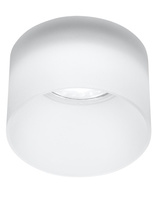 Plafonnier tube acrylique gelé oeillet GU10 Candellux 2273679