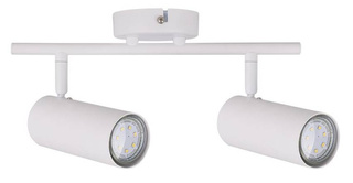 Spot applique/plafonnier blanc 2xGU10 Colly 92-01610