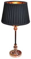 Table lamp black and copper cone 60W Amore Candellux 41-38777