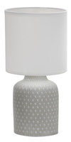 Table lamp gray ceramic bedside Iner Candellux 41-79886