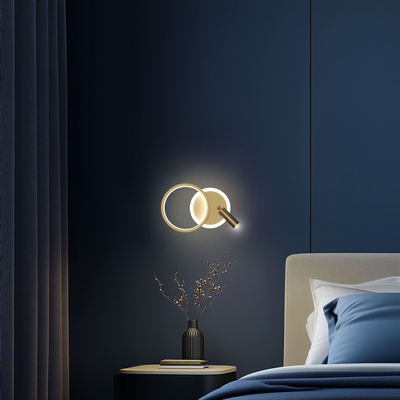 MONET wall lamp gold 18W LED 3000K 22-35677