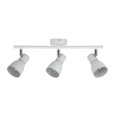 Wandlampenleiste 3X40W E14 weiß/chrom 93-63403