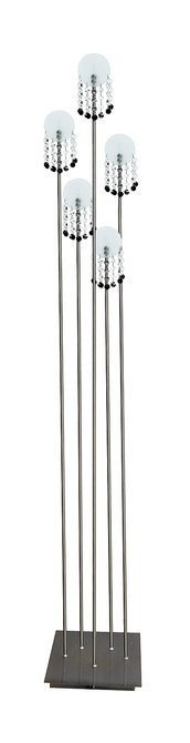 Floor lamp chrome matt 5xG4 Luxor 54-02818