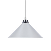 Avola hanging lamp chrome e27 with white shade 31-20710