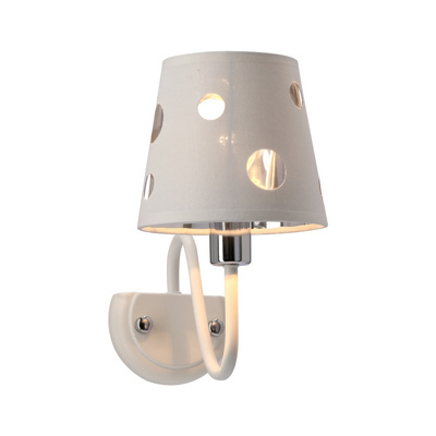 Applique blanche à trous Batley Ledea 50401112